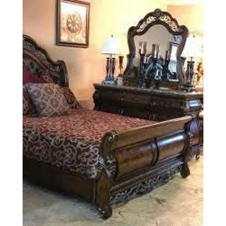 Marquis Burl : Giường Ngủ Châu Âu , Queen Size